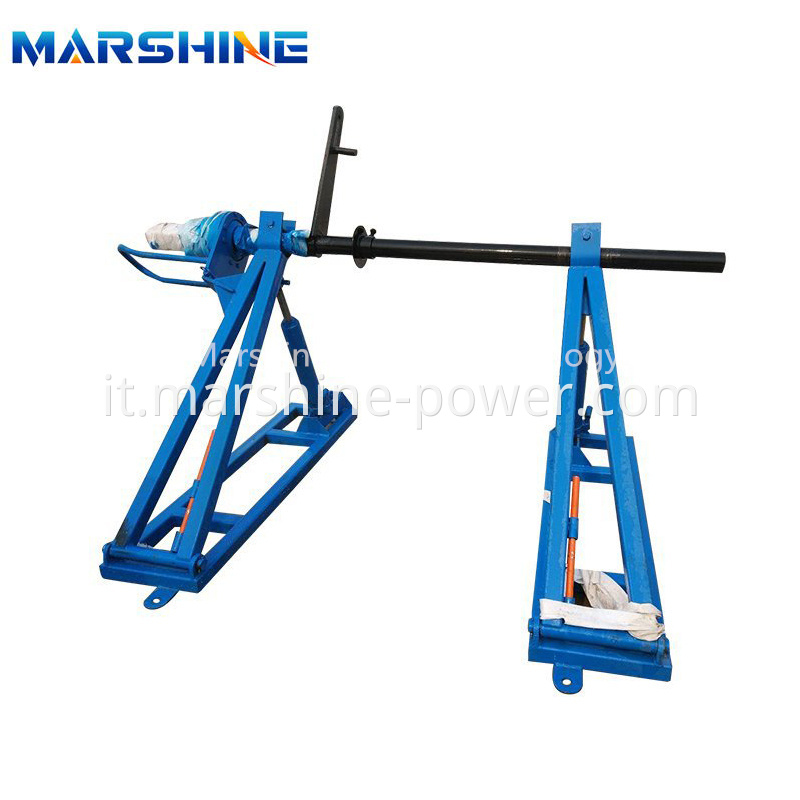 Large Capacity Hydraulic Conductor Reel Stands (5)